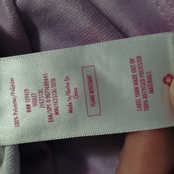 Justice purple tie dye pajamas - Picture 4 of 7